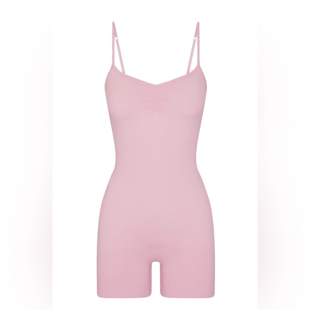Skims Micro Pointelle Tank Onesie